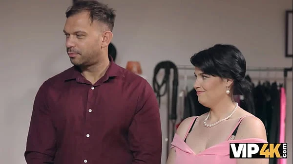 VIP4K. Big titty Czech is having fun in club. Hot sex with Federika
